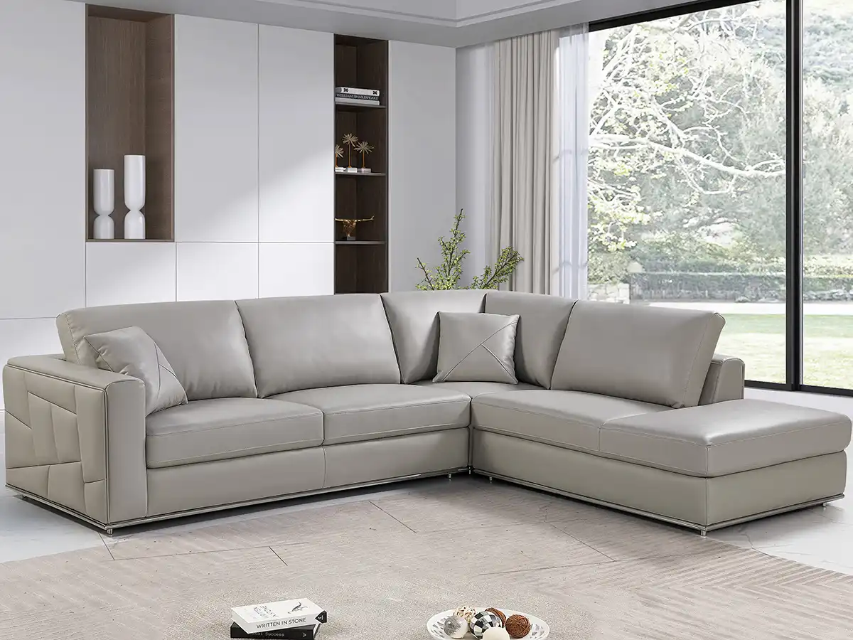 L shaped sofa
