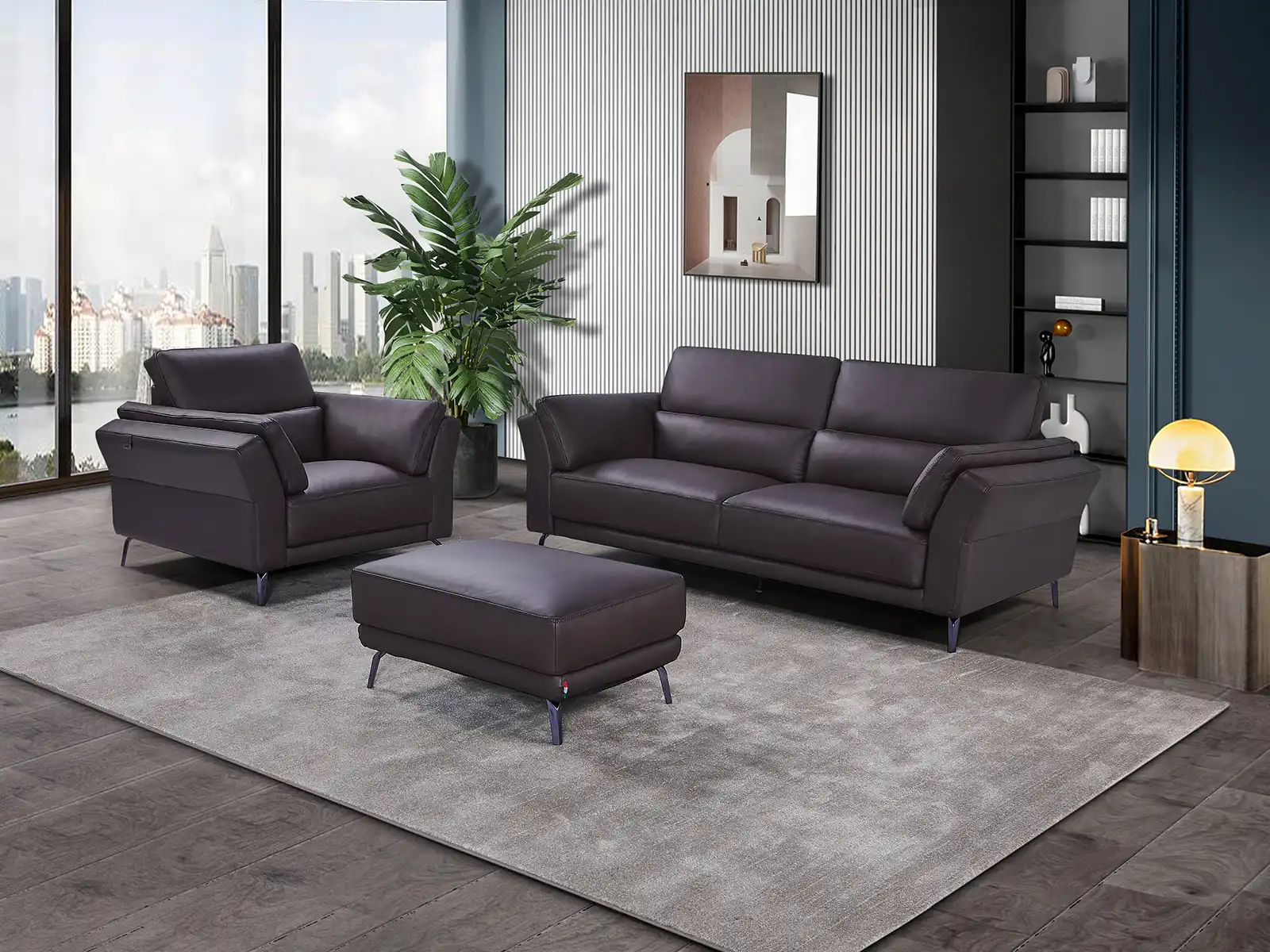 sofa set four seater