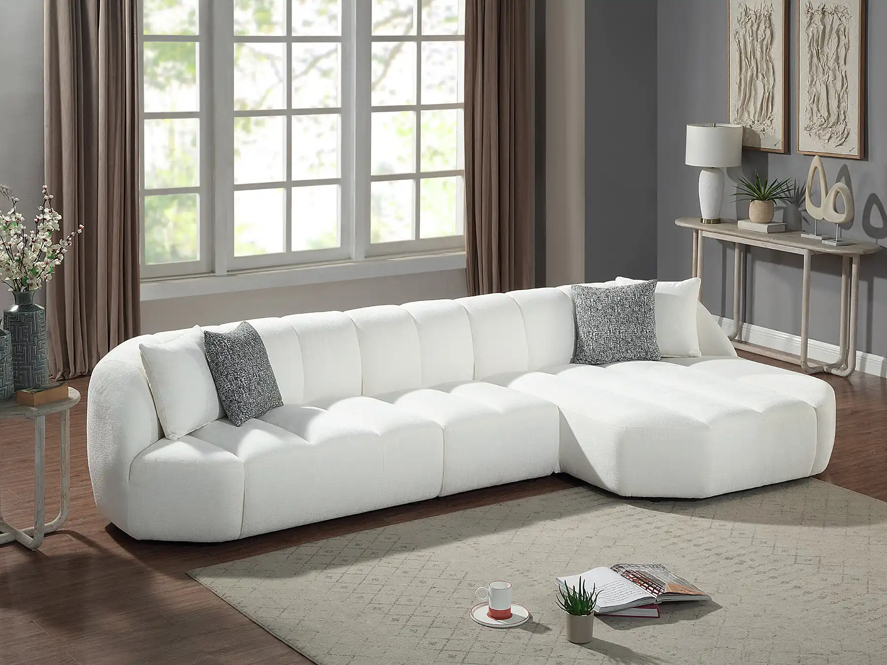 armless L shaped sofa armless L shaped sofa