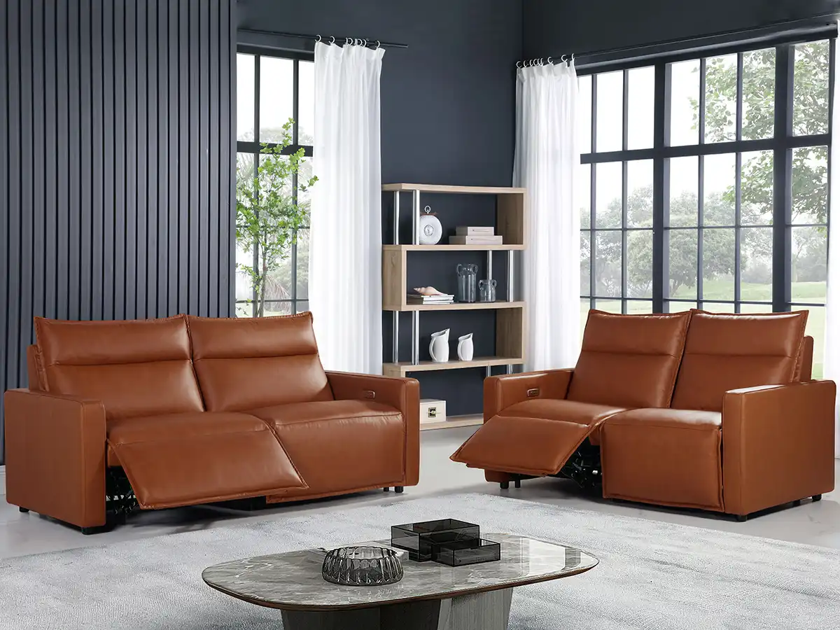 4-seat power reclining sofa