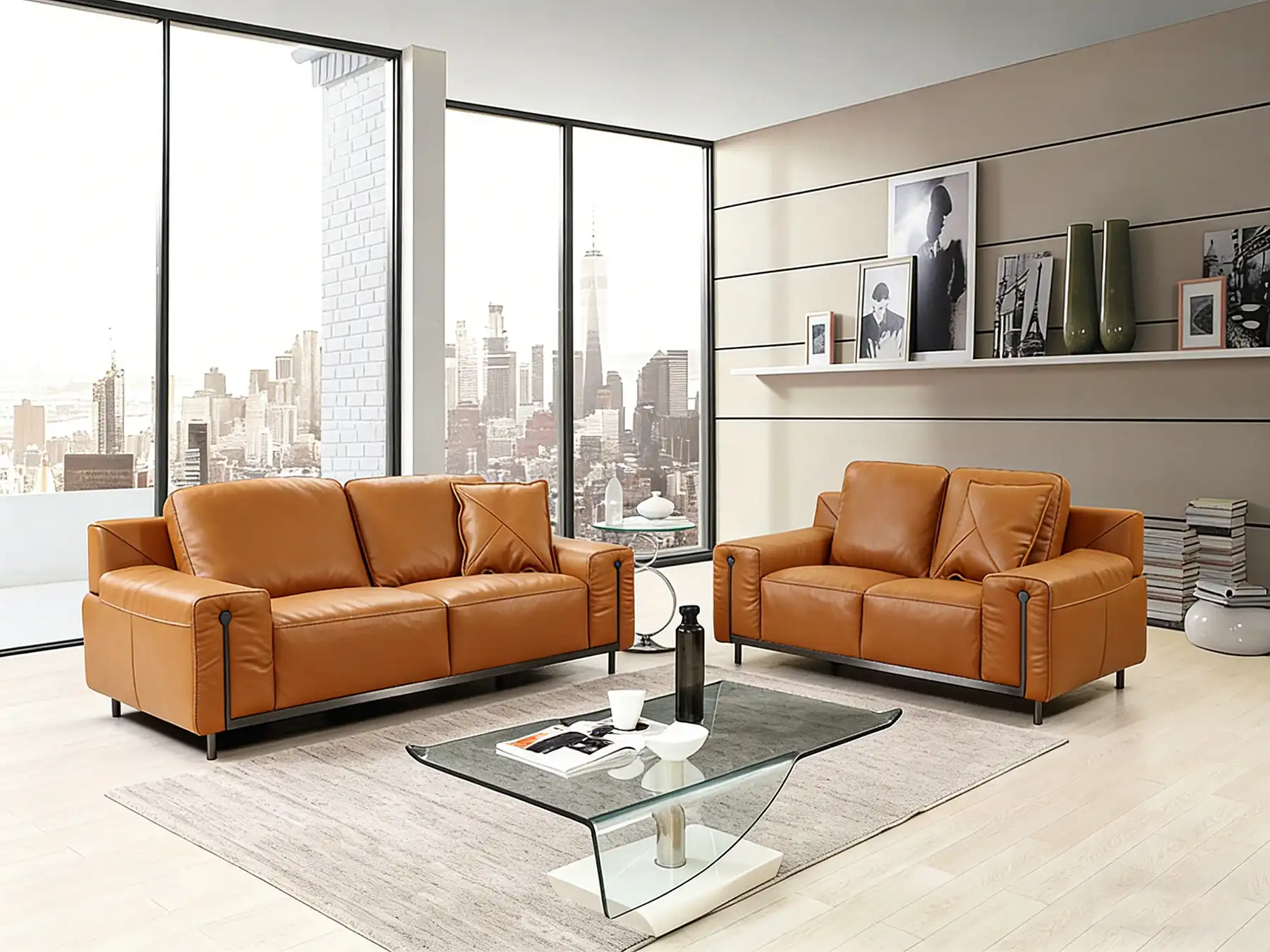 Orange Love Seat Orange Love Seat