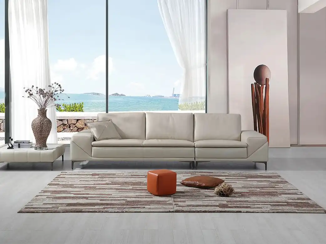 armless 3 seater sofa