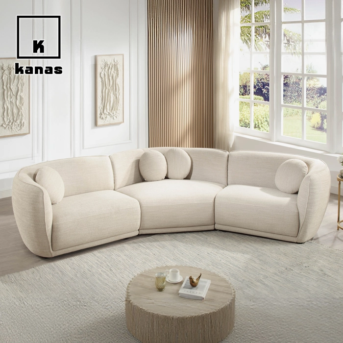 L-vormige bank zonder armleuningen