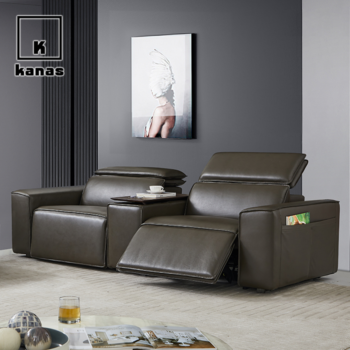 ספה נפתחת חשמלית עם 4 מושבים