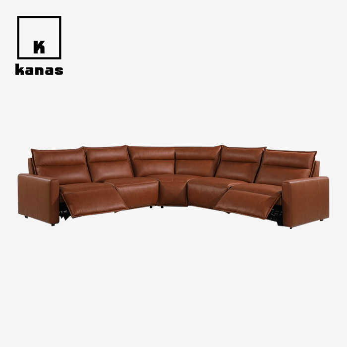 leather sectional sofas with power recliners