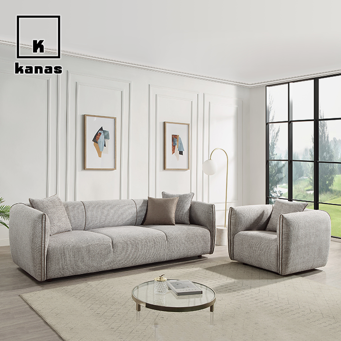 5 seater fabric sofa set