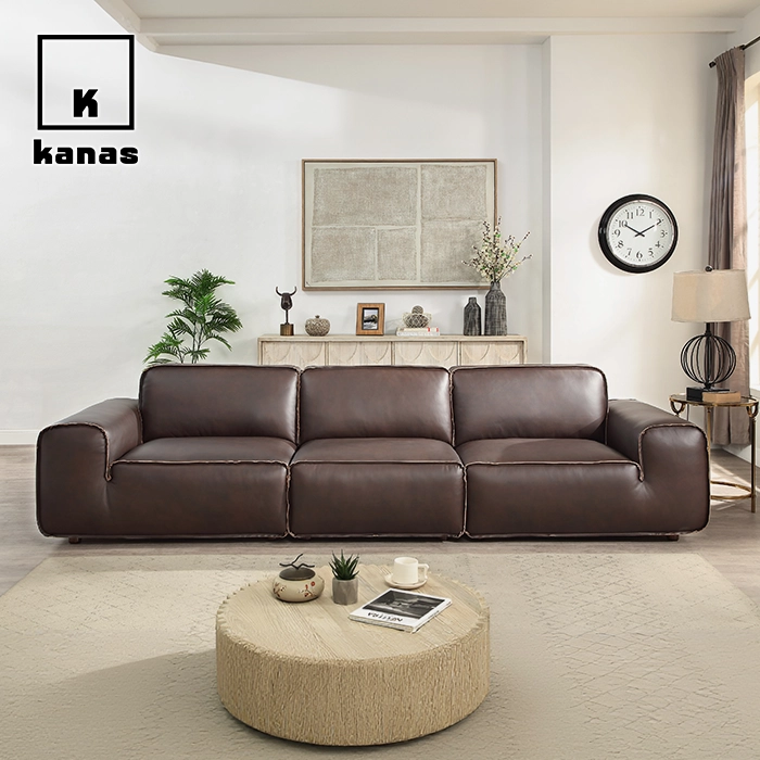 armless 3 seater sofa