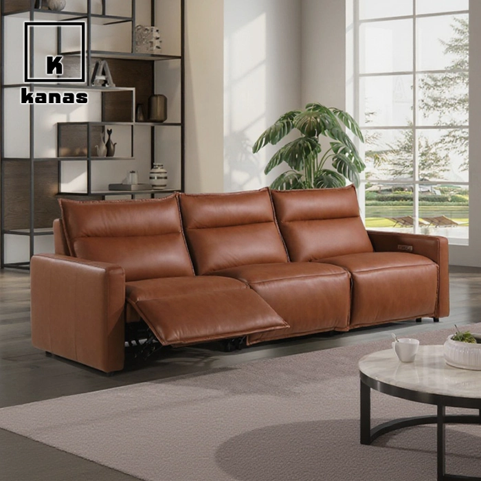 4 seater power recliner sofa